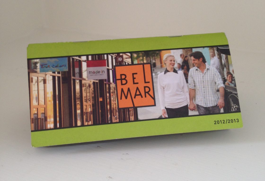 The Belmar checkbook