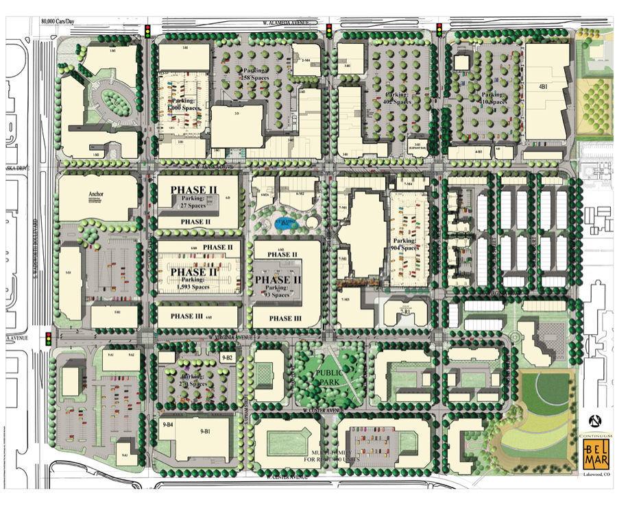 Belmar site plan