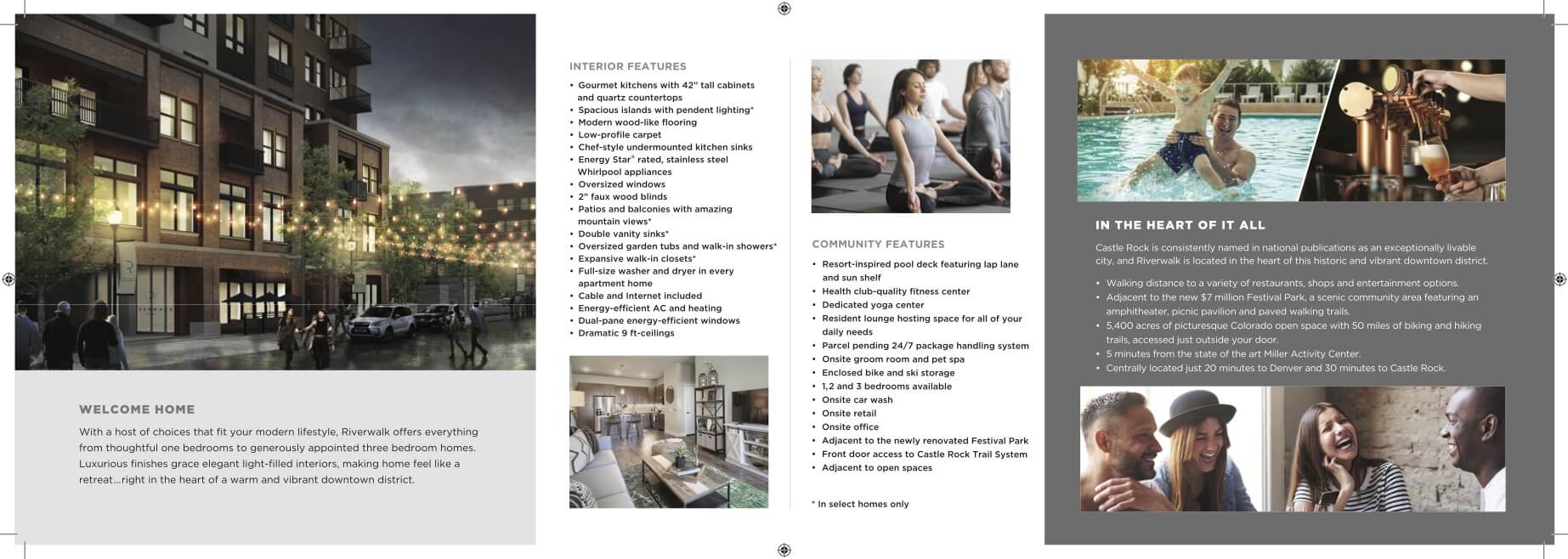 Riverwalk Trifold Brochure
