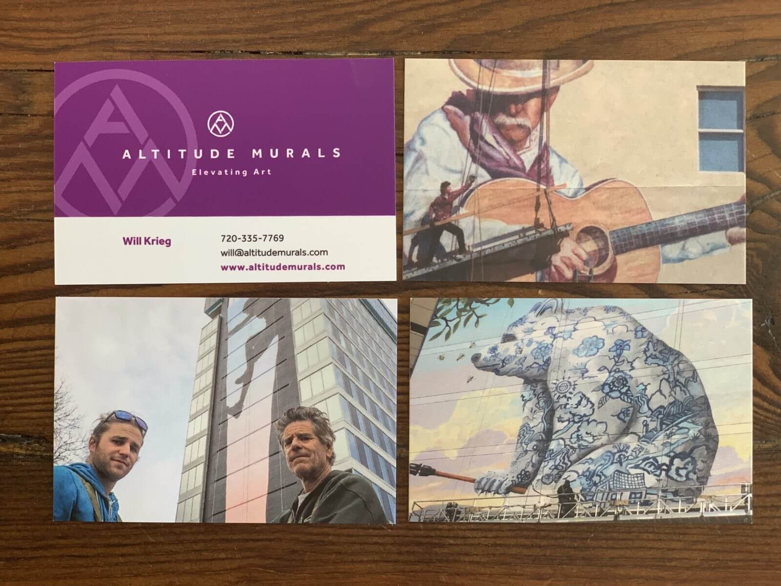 Altitude Murals-Business Cards