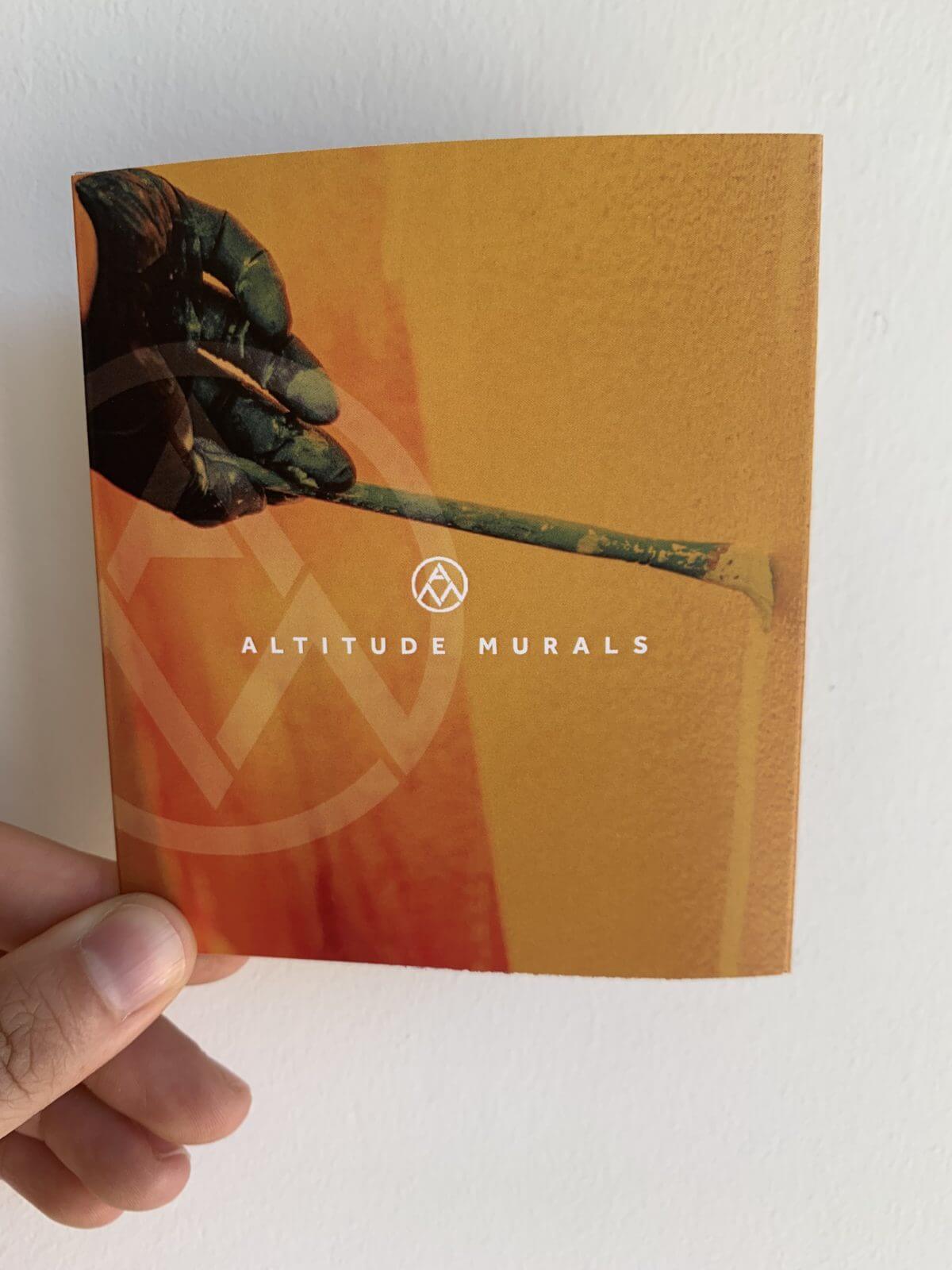 Altitude Murals-Four Panel Square Brochure