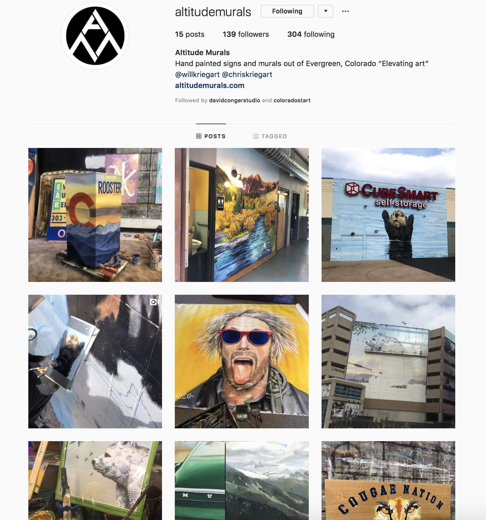 Altitude Murals-Social Media